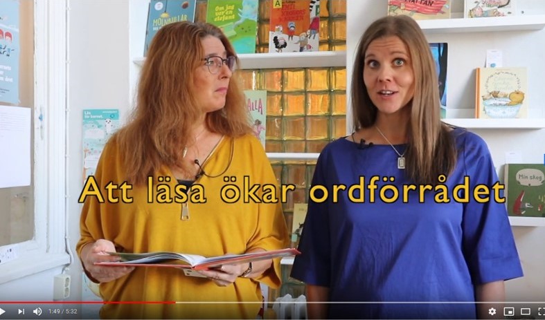 Läsambassadörerna berättar om nyttan med läsning